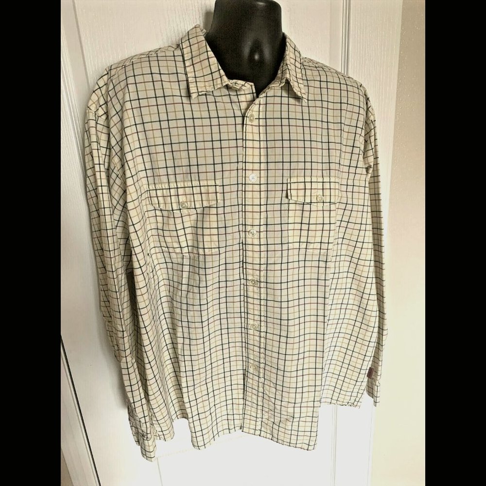 Patagonia Long-Sleeved Buckshot Shirt Men's Sz XL